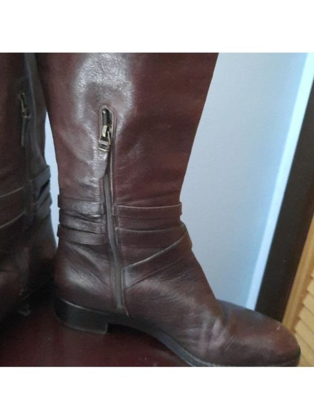 Via Spiga Gabrielle Knee High Riding Boots Size 9 - Picture 3 of 13